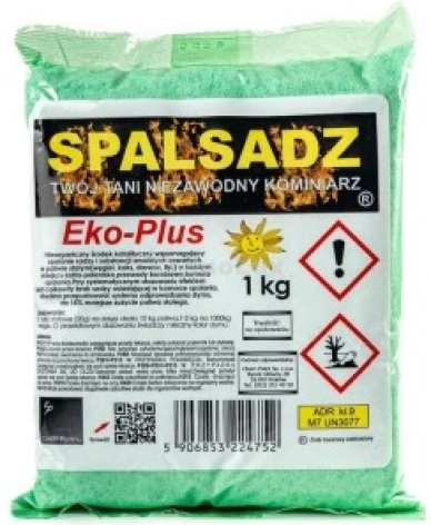 SPALSADZ - очиститель дымохода от сажи